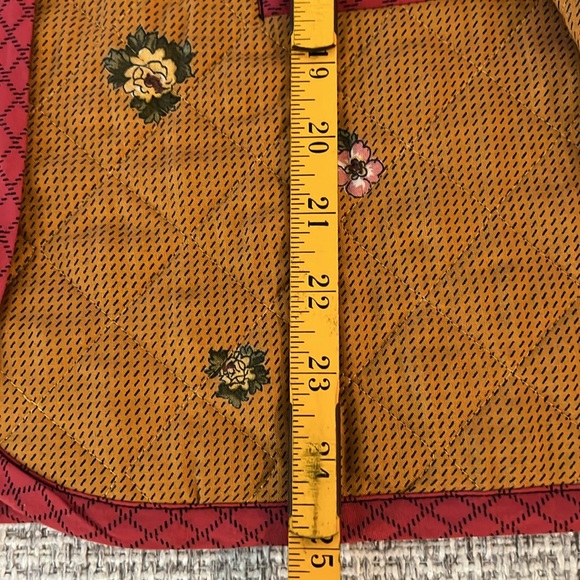 Vintage Like New Carole Little Cottagecore Floral Quilted Jacket - Picture 11 of 14